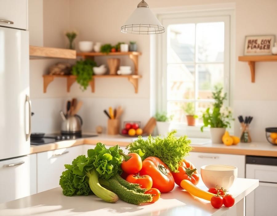 Design a kitchen that supports healthy choices